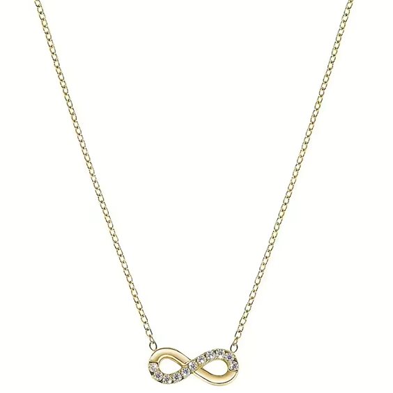 Collana Amen Donna Acciaio donna in Acciaio Zircone ACCL1804G - ACCL1804G